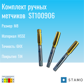 {{photo.Alt || photo.Description || 'Комплект ручных метчиков STAMO M8 ST100906'}}